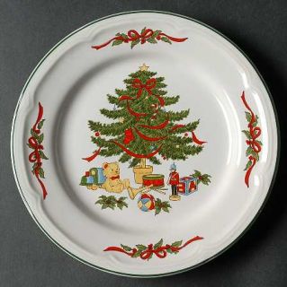 Vitromaster Christmas Tree Salad Plate, Fine China Dinnerware   Tree In Center