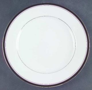Nikko Sabrina Dinner Plate, Fine China Dinnerware   Fine China, Pink&Black Bands