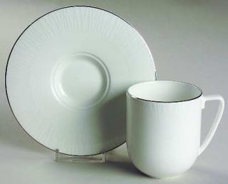 Wedgwood Modern Graphic Flat Cup & Saucer Set, Fine China Dinnerware   Vera Wang