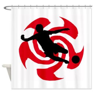  SOCCER Shower Curtain  Use code FREECART at Checkout