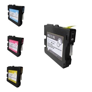 Basacc 4 ink Cartridge Set Compatible With Ricoh Gc21/ Gc21h (Black, Cyan, Magenta, YellowCompatibleRicoh GX 2500, GX 3000, GX 3050, GX 5000, GX 5050, GX 7000All rights reserved. All trade names are registered trademarks of respective manufacturers liste
