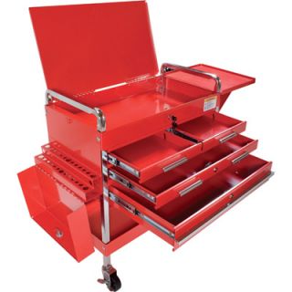 Arcan Service Cart   350 lb. Capacity, 4 Locking Drawers, Model# ASC 8013 DLX