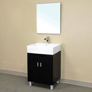 Bellaterra Rovigo 22.8 in. Dark Espresso Single Bathroom Vanity with Optional