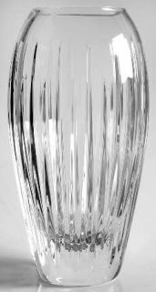 Rogaska Soho (Cut) Straight Vase   Clear, Vertical Cuts