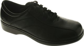 Womens Spring Step Amsterdam   Black Leather Casual Shoes