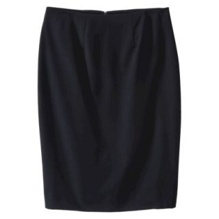 Merona Womens Twill Pencil Skirt   Black   2