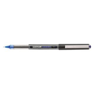uni ball Vision Roller Ball Stick Waterproof Pen, Micro   Blue Ink (12 Per Pack)