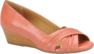 Womens Softspots Carolena   Coral Coast Leather Casual Shoes