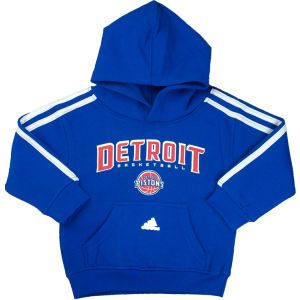 Detroit Pistons adidas NBA Kids 3 Stripe Hoodie