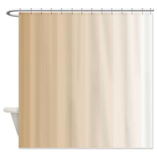  Shades of Tan Shower Curtain  Use code FREECART at Checkout