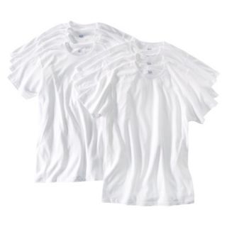 Fruit of the Loom Mens Crew Neck Tee 8Pack   White XL