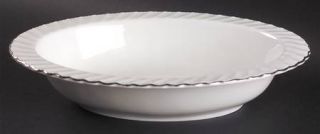 Royal Worcester Engagement 10 Oval Vegetable Bowl, Fine China Dinnerware   Whit