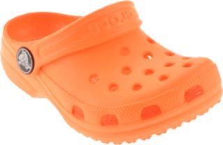 Infants/Toddlers Crocs Kids Classic   Neon Orange Casual Shoes