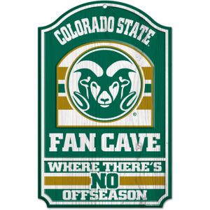 Colorado State Rams Wincraft 11x17 Wood Sign