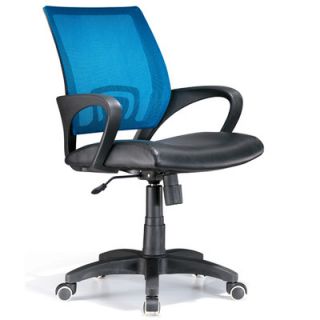 LumiSource Officer Office Chair OFC OFFCR Color Blue