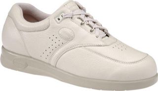 Mens Softspots Grand Prix   Sport White Leather Casual Shoes