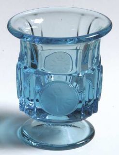 Fostoria Coin Glass Dark Blue (Older) Footed Cigarette Urn   Stem #1372, Dark Bl