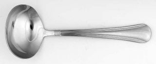 Reed & Barton Woodrow (Stainless) Gravy Ladle, Solid Piece   Stainless,18/0,Glos