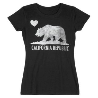 Juniors California Republic Graphic Tee   S(3 5)