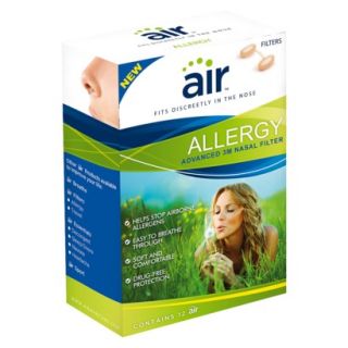air ALLERGY   Allergy Relief and Sinus Symptom Advanced Nasal Filter with