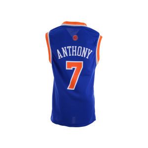 New York Knicks Carmelo Anthony adidas Youth NBA Revolution 30 Jersey