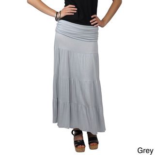 Journee Collection Juniors Long Tiered Skirt dress