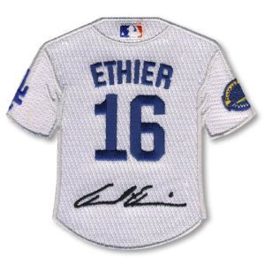 Los Angeles Dodgers Andre Ethier Player Jersey Patch