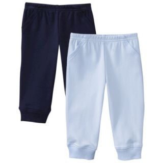 Just One YouMade by Carters Infant Boys 2 Pack Pant   Light Blue/Dark Blue NB