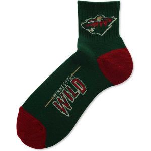 Minnesota Wild For Bare Feet Ankle TC 501 Socks