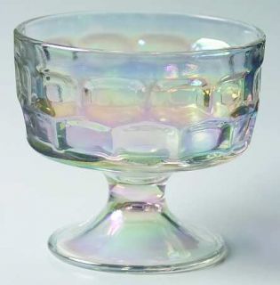 Federal Glass  Colonial Iridescent Champagne/Tall Sherbet   1960S, Iridescent,