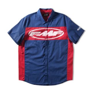 Racing Pit Stop Shirt Navy In Sizes Large, Xx Large, Small, X Large, Medium