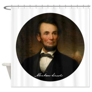  President Abraham Lincoln Shower Curtain  Use code FREECART at Checkout