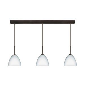 Besa Lighting BEL 3BV 757207 LED BR Sasha II Pendant