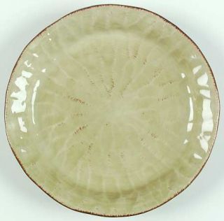 Tabletops Unlimited Gisella Olive Green Salad Plate, Fine China Dinnerware   All