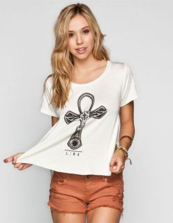 Crux Womens Tee White In Sizes Large, X Small, Medium, Small For Women 241