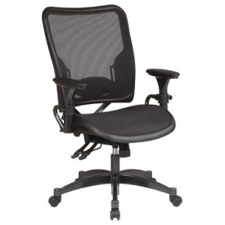 Office Star SPACE Dual Function Mid Back Office Chair with Arms 6236