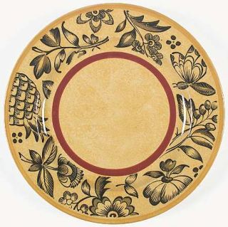 Villeroy & Boch Tropical (Switch 5) Dinner Plate, Fine China Dinnerware   Black