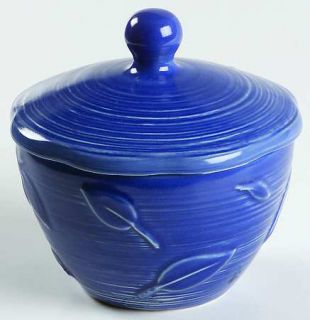 Pfaltzgraff Wyngate Blue Sugar Bowl & Lid, Fine China Dinnerware   Choices, All
