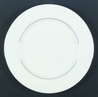 Noritake Purity White Dinner Plate, Fine China Dinnerware   Bone, White Body, Pl