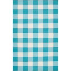 Country Living Hand woven Blue High Kite Wool Rug (36 X 56)