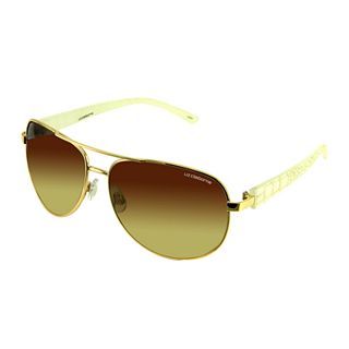 Liz Claiborne Boucherie Aviator Sunglasses, White, Womens