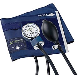 Veridian Thigh Aneroid Sphygmomanometer (8.25 inches wide x 30.5 inches longFits arm circumference 16.125 to 24.125 inchesRetail packaging2 Year Inflation System Warranty20 Year Gauge Calibration Warranty )