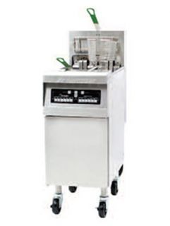 Frymaster / Dean Open Split Fryer w/ Electronic Timer Controller & 50 lb Oil Capacity, 480/3V