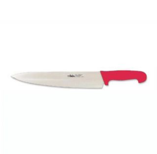 Browne Foodservice ColorCode Cooks Knife, 10 in Rigid Blade, Plastic Handle, Red