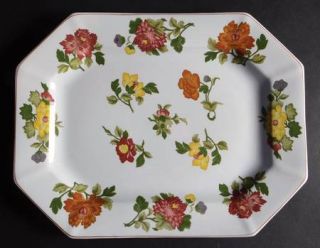 Wedgwood Kimono 14 Oval Serving Platter, Fine China Dinnerware   Georgetown Col