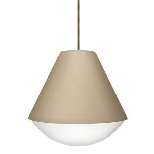 Besa Lighting BEL 1JT RFLXTO BR Reflex 1 Light Pendant