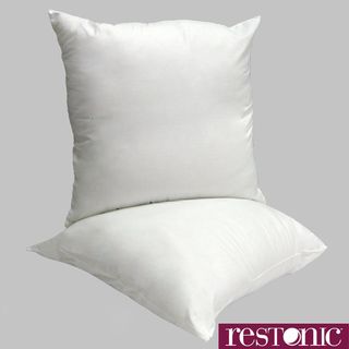 Restonic Euro Square Pillow (set Of 2)