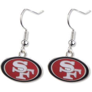 San Francisco 49ers AMINCO INC. Logo Earrings