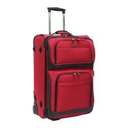 Travelers Choice Red Conventional Ii 26 inch Rugged Wheeled Upright