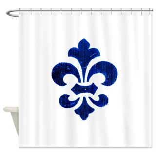  Fleur De Lis 3 Shower Curtain  Use code FREECART at Checkout